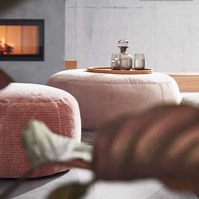 Quadratisches Stimmungs-Wohnen