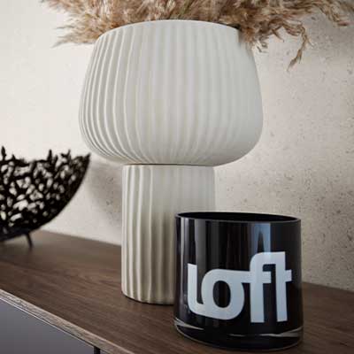 Quadratisches Stimmungs-Wohnen